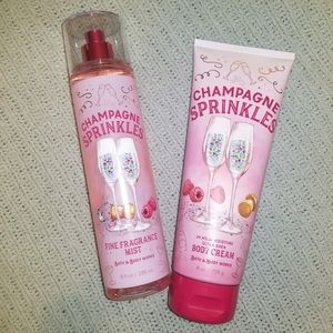 NEW🥂😍Champagne Sprinkles Set Bath & Body Works